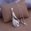 925 Sterling Silver Charm Pendant Necklace