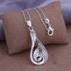 925 Sterling Silver Charm Pendant Necklace