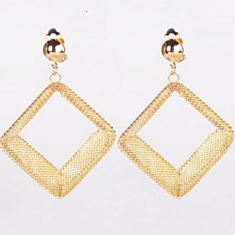 Hollow Out Statement Earrings