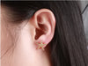 Elegant Gold Plated Starfish Stud Earrings