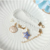 White Lace Shell Anklet