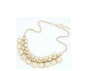 Collar Long Plated Enamel Necklace