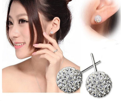 Fashion Micro Disco Ball Earring