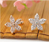 Cuff Earring - Single Crystal Flower