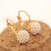 Cuff Earring - Pearl Beads Stud Earrings