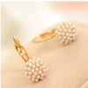 Cuff Earring - Pearl Beads Stud Earrings