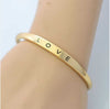 Cuff Bangle  -  Love Bracelets