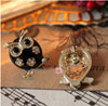 Exquisite Cute Glaze Bird Owl Stud Earrings